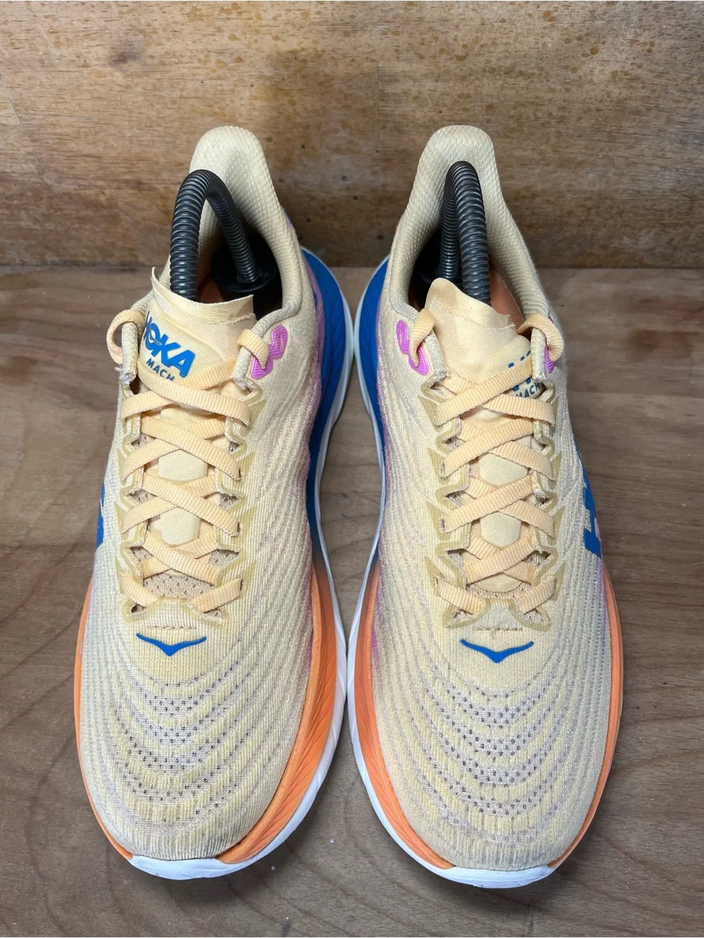 Hoka One One Mach 5 Womens Size 7 Running Shoes Sneakers Impala Cyclamen